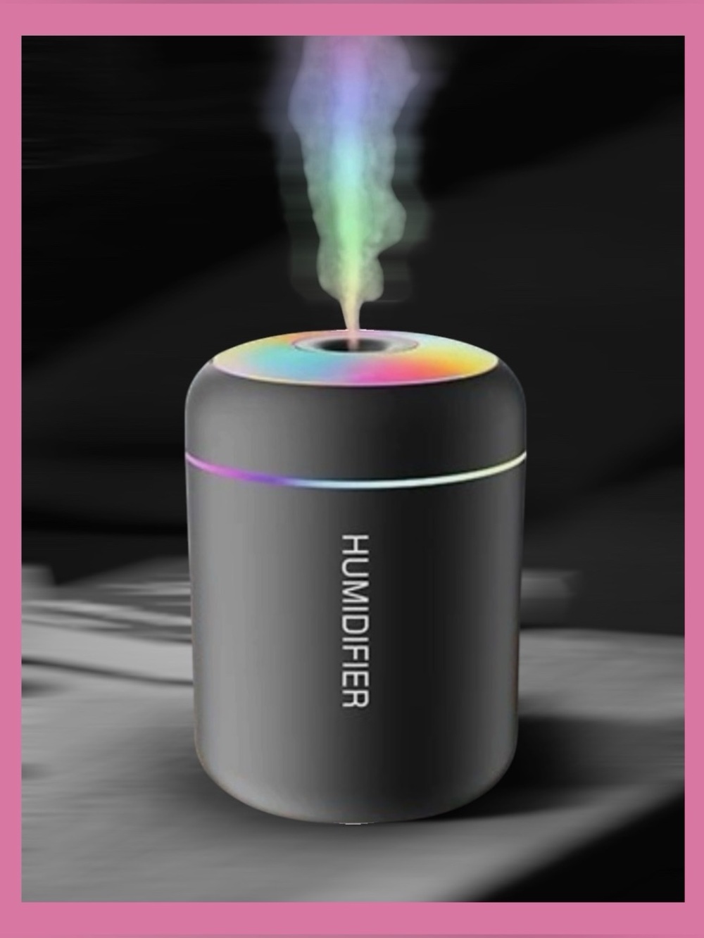 Mini USB Air Humidifier Aroma Diffuser LED Mist /Car /Home /Room/ 180ML